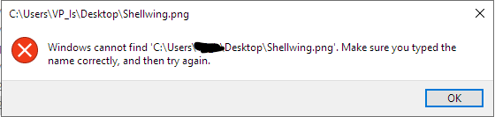 How do I solve issue of not being able to open picture files .bmp, .jpeg, .png? Details within 6bc63855-fcfd-456c-85cf-23ade0101970?upload=true.png