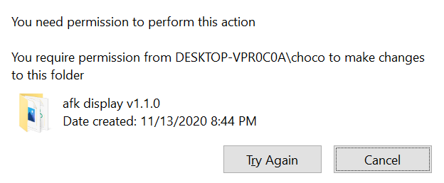 Need permission to move and delete, even though I own the files. 6be12cd6-5e07-4a3b-85cf-15d225f8e1cc?upload=true.png