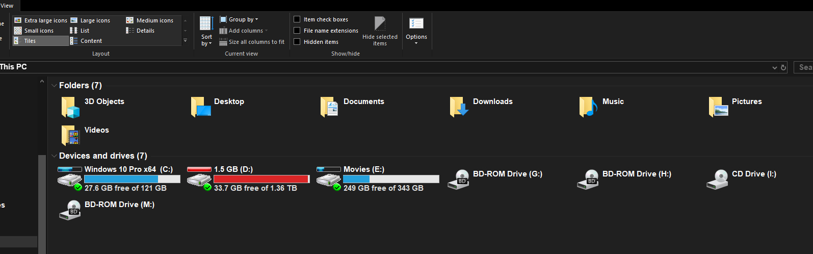 Icons arrangement in File Explorer changed automatically to view/arrangement that I don't... 6c444723-e901-4316-9e59-1a40ad845e2c?upload=true.jpg