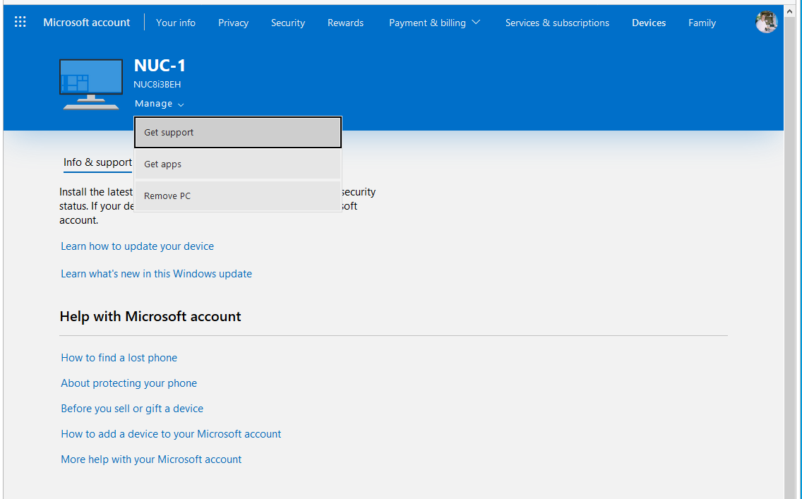 Bought a NUC8i3BEH kit and had to get a replacement after a couple weeks.  Windows license... 6c61c7c5-1879-41f3-8ab4-63b95b51867c?upload=true.png