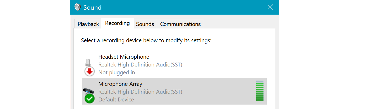 Microphone stopped working in Skype and in Cortana on my Surface Pro 5th Gen 6c763946-b9d4-4699-9070-701ca5cd1f68?upload=true.png