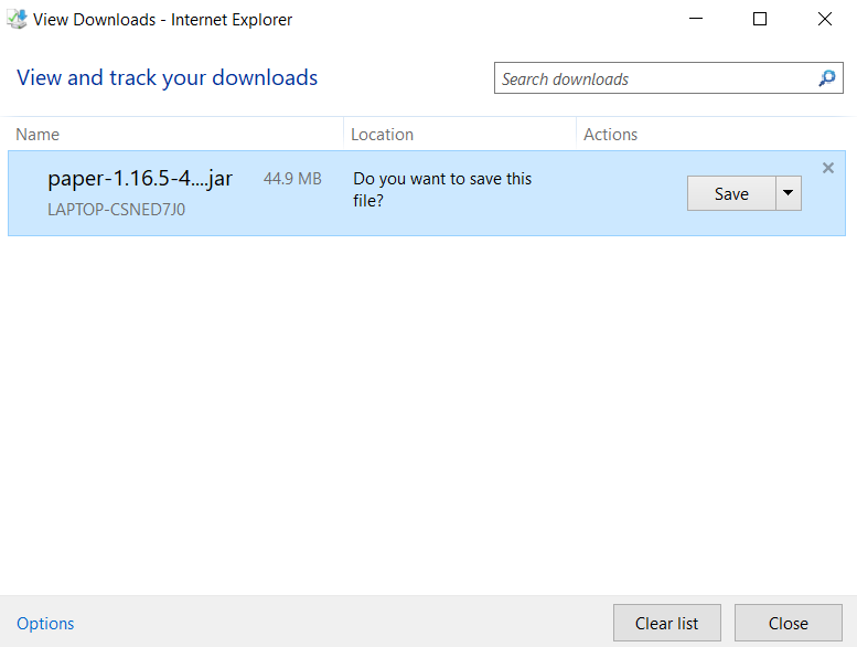 When I download something, it automatically opens it in Internet Explorer. 6cde1a87-525f-4285-a2e6-ad0a976702b2?upload=true.png