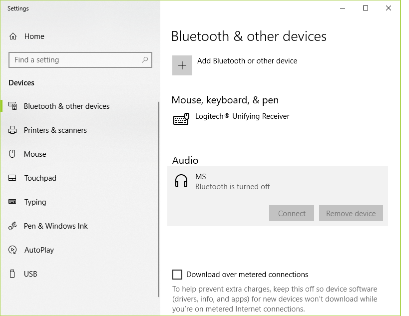 How to remove a bluetooth audio device if it appears as disabled in Bluetooth and Other... 6cf8769c-8a9a-4f9f-97d3-3be71194daad?upload=true.png