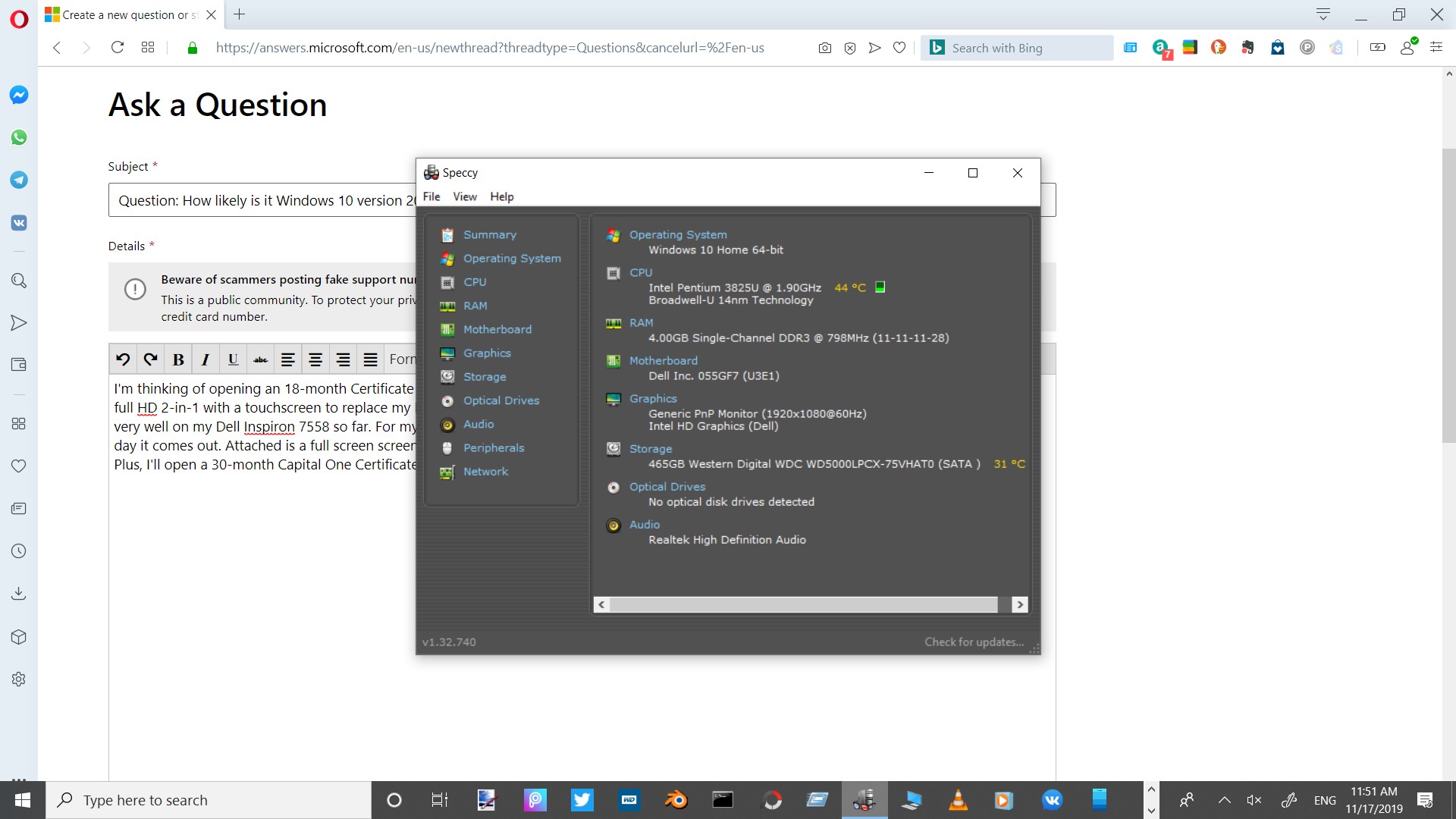Question: Is it a good idea to keep using Windows 10 on my Dell Inspiron 7558 for the next... 6d15c2b7-fc79-4e5e-bd69-4fb3e65d54f6?upload=true.jpg