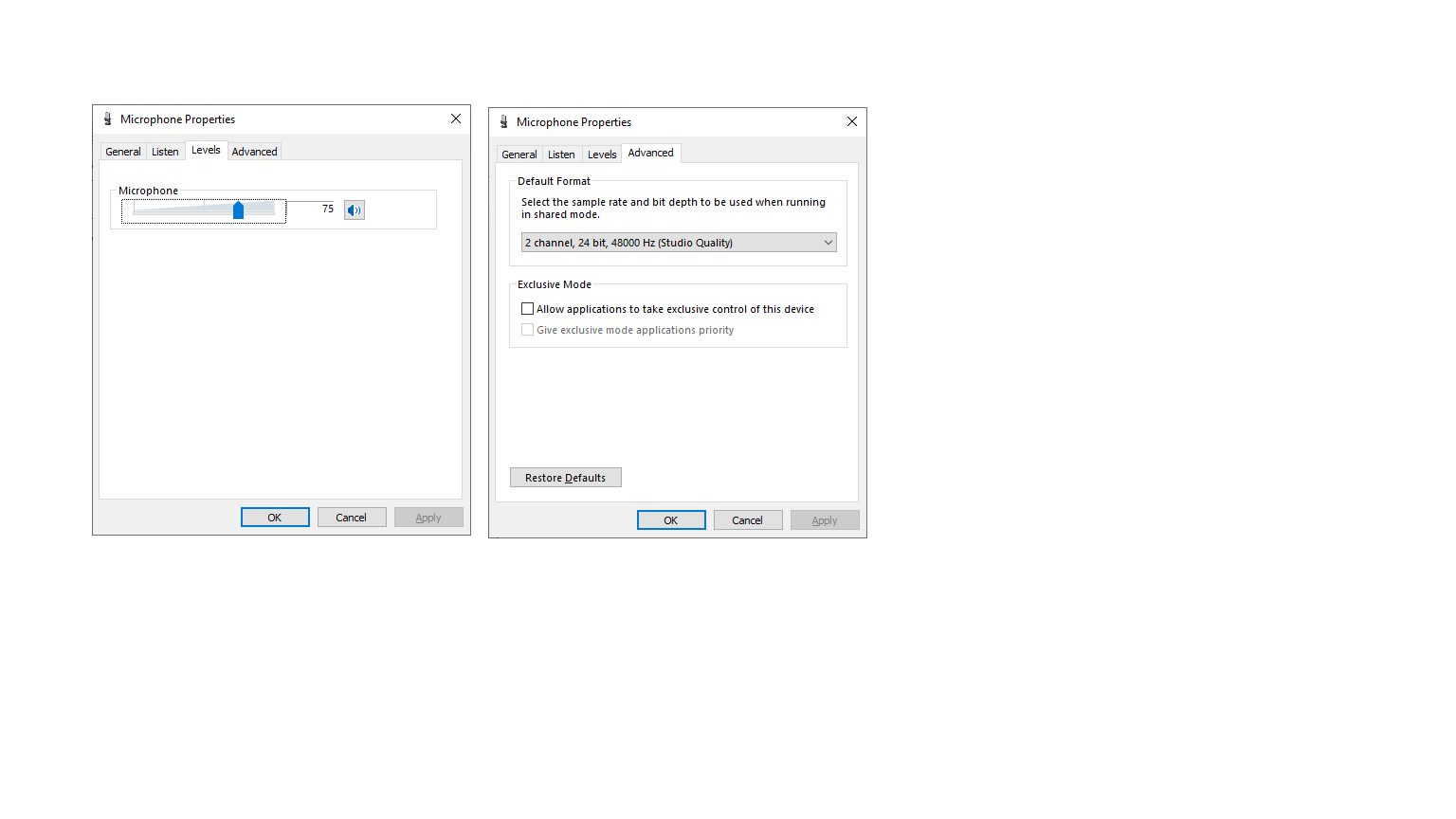 How to sotp Windows from auto-adjusting microphone levels? 6d238a1d-62c0-4f00-8b77-c45a86a165f5?upload=true.png