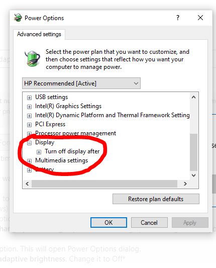Why can I not change display brightness control of my HP Pavillion laptop? 6d764773-8fc4-43e7-b5cc-304b674e78f1?upload=true.jpg