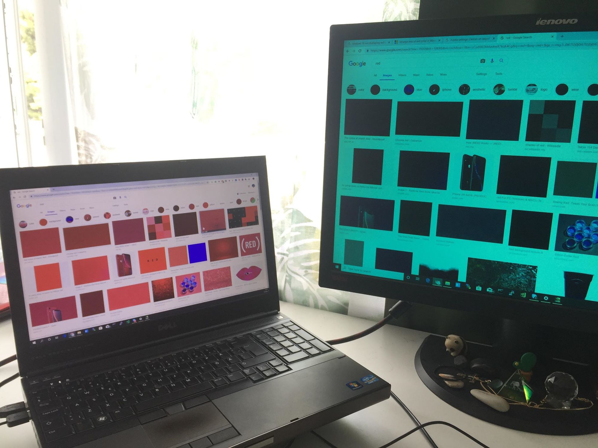 External monitor RED color turn BLUE after update and restart. 6d970349-ef16-4eaa-9e68-3a658f639cc7?upload=true.jpg