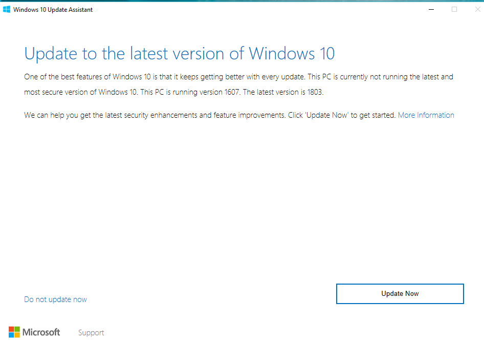 Windows 10 Pro 1607 failed to update to version 1804 6dee9162-1e6e-4afc-990b-c54b3e206572?upload=true.png
