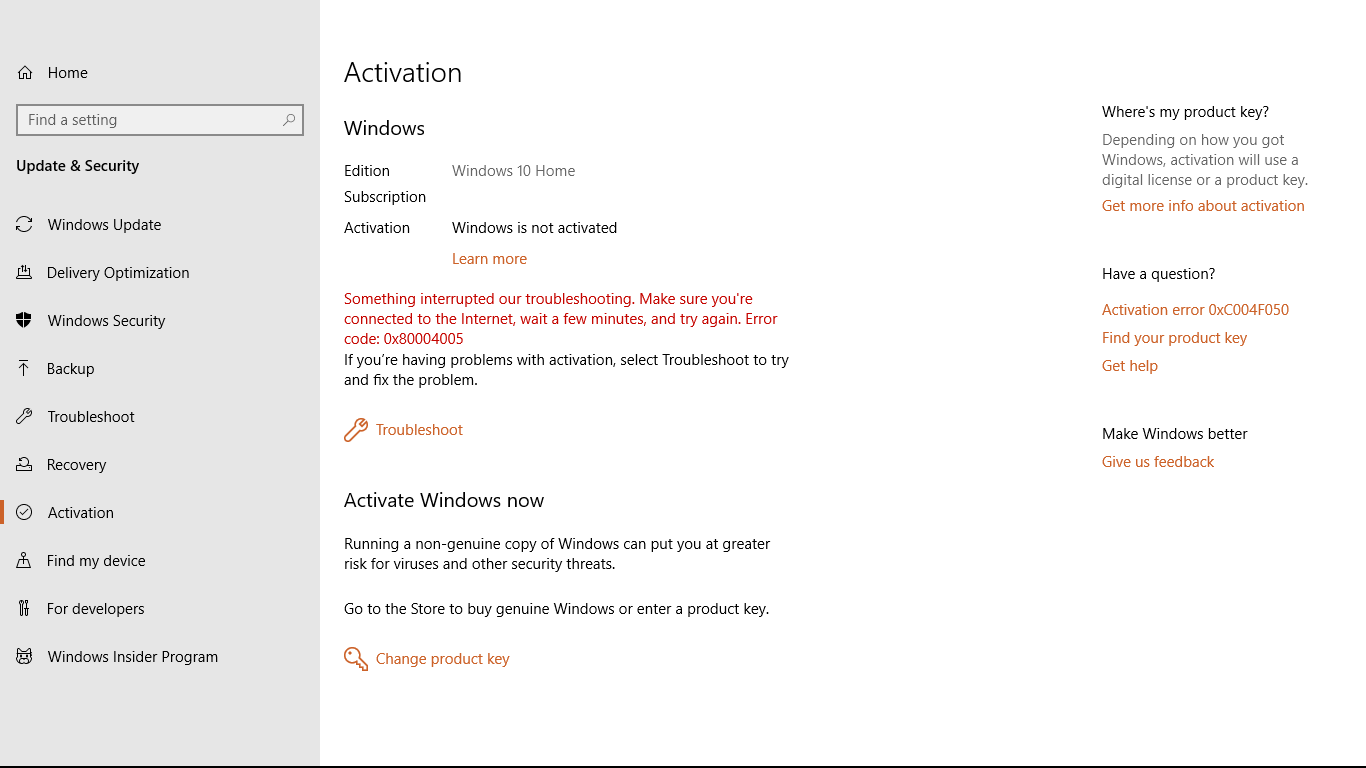 Unable to activate windows after May 2019 update. 6dfaf04d-a031-47a1-bff1-c23aa60a8c89?upload=true.png