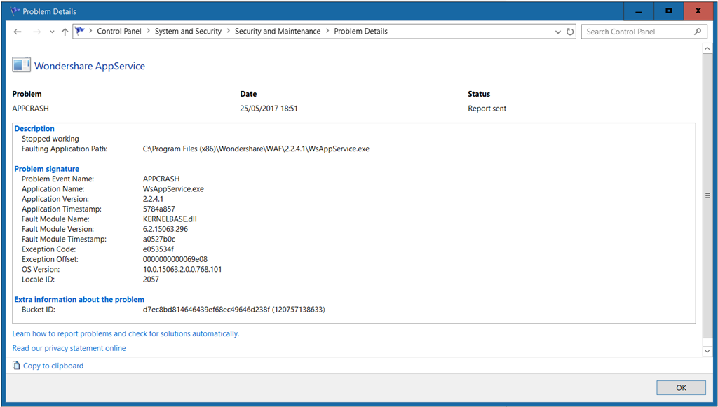 PC-Doctor Module appcrash 6e32e6c7-f363-4820-bb10-51acb4c10b62.png