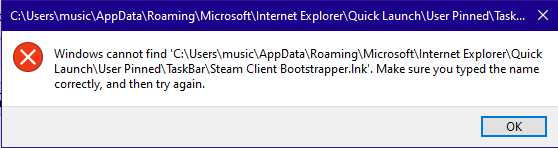Error when I open some applications "Make sure you typed the name correctly, and then try... 6eaeb6e3-5668-4719-a195-7c865f5f5926?upload=true.png