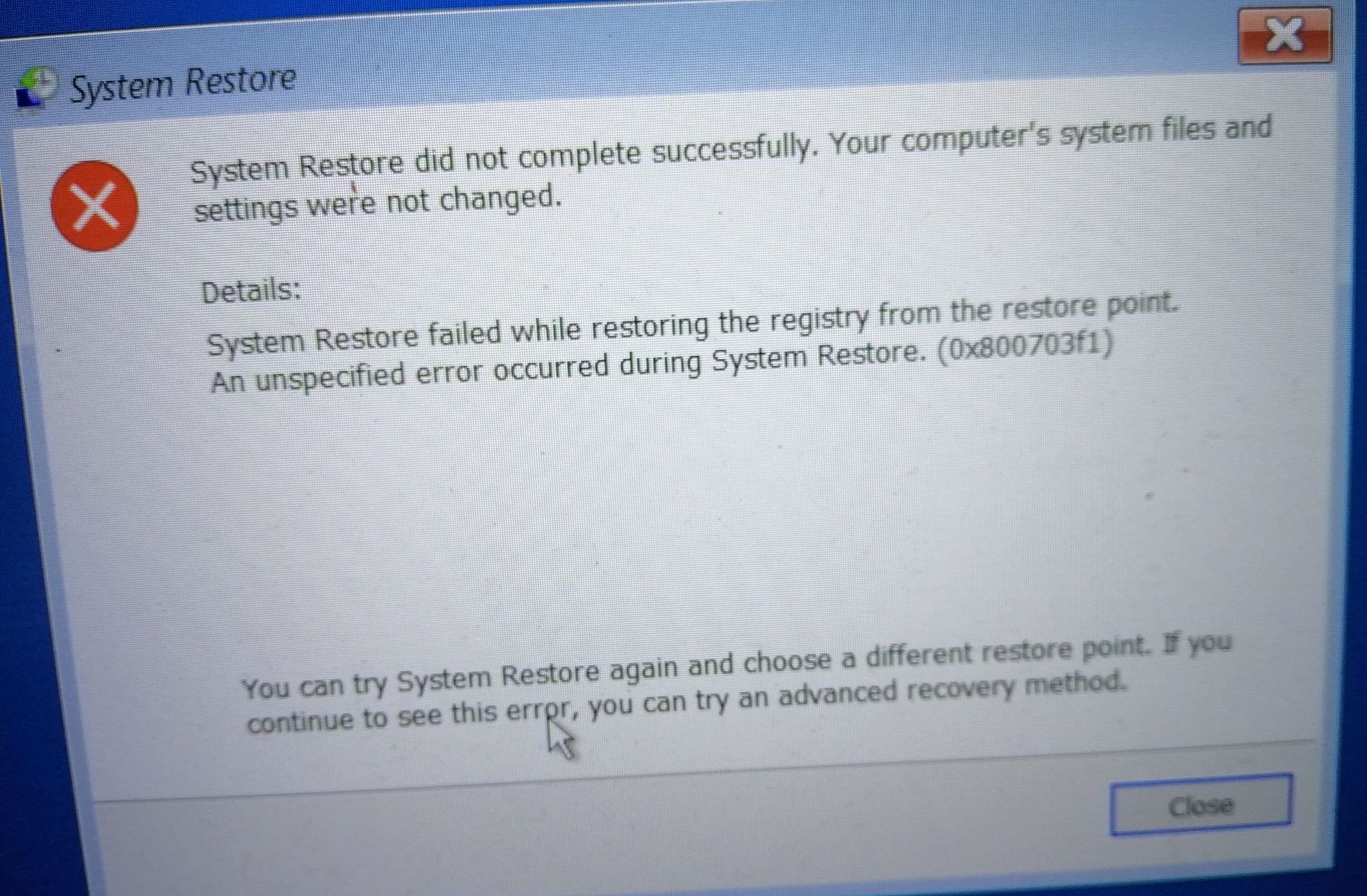 Logged in, screen is black/blank/empty, I can see/use the mouse, no taskbar, no desktop... 6f0ea40e-aa86-4d92-a06c-d62accc25ca8?upload=true.jpg
