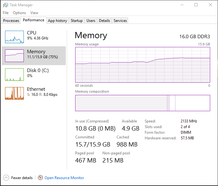 Committed Ram at 95%+ usage, causing memory-related crashing 6f2809b0-340e-4821-9603-446cc6f0610a.png
