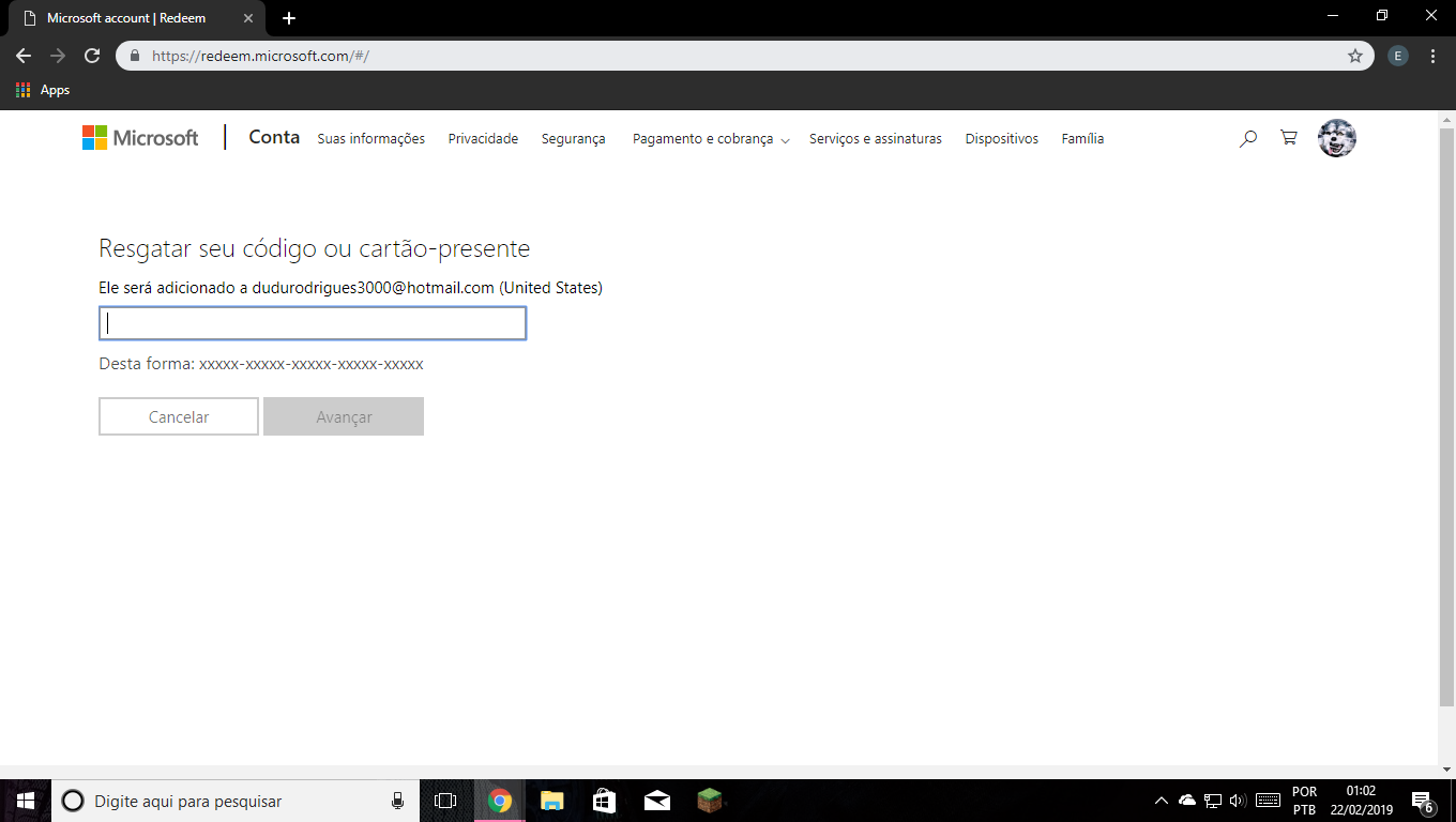 Redeem Code Minecraft Windows 10 Edition