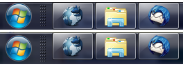 Why are new toolbars' icons smaller and not centered in taskbar? 6f777bb5-ca6a-4272-baa3-52616c5b675b.png
