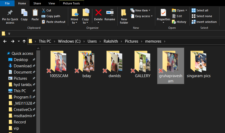 On my windows 10 folders and images i found a red X mark  how to remove the X mark 6f835d82-ffad-4ad8-8dd7-fea19e7ce397?upload=true.png