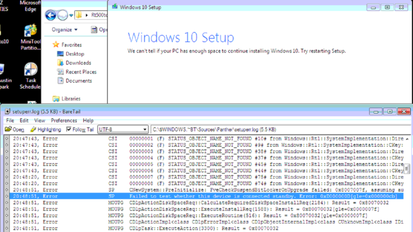 Win10 inline upgrade from Win7 failed with Error: 0xD000000D 6fc47ca0-0ddb-42ba-b808-f6796eec52b6?upload=true.png
