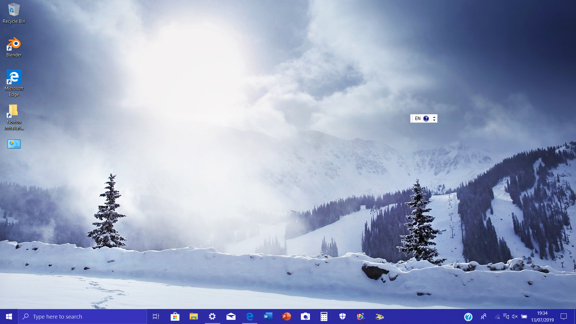 The language bar went from the taskbar button to a floating box - how do I revert it? 6fe05475-2b4a-4c4e-a70f-ee65ed522980?upload=true.png