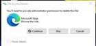 To remove auto added "New Edge" shortcut from desktop 6KrehqhepLWCcHO6HG8CnJWtAcZPDe59na5YmND7zZo.jpg