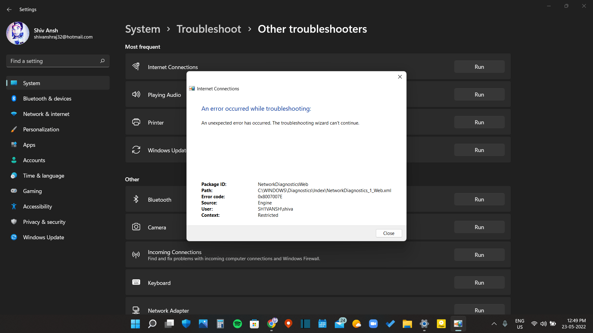 Windows Troubleshoot Not Running trouble shoot wizard can't continue 0x8000FFFF 701b96e3-b88e-47e7-ac8c-cafe1effe775?upload=true.png