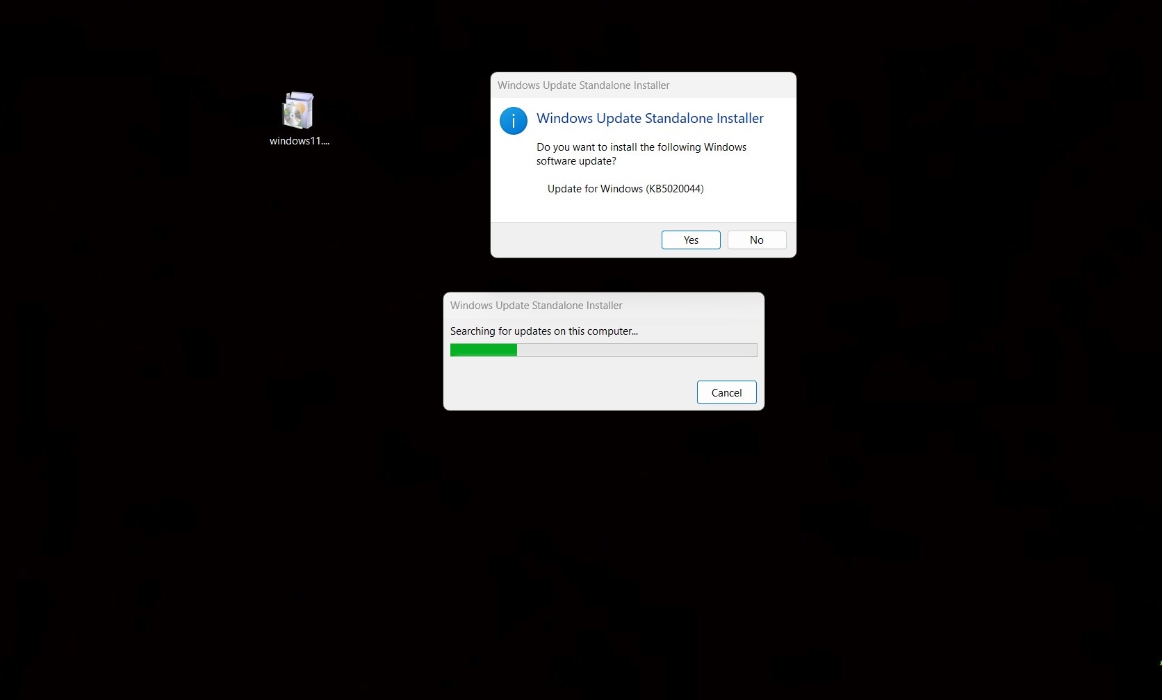 i can't find KB5020044 in windows updates. i'm running windows 11 os build 22621.1413. 70754b92-5b4e-4c2b-8b0c-3a79f1f6cb7e?upload=true.jpg