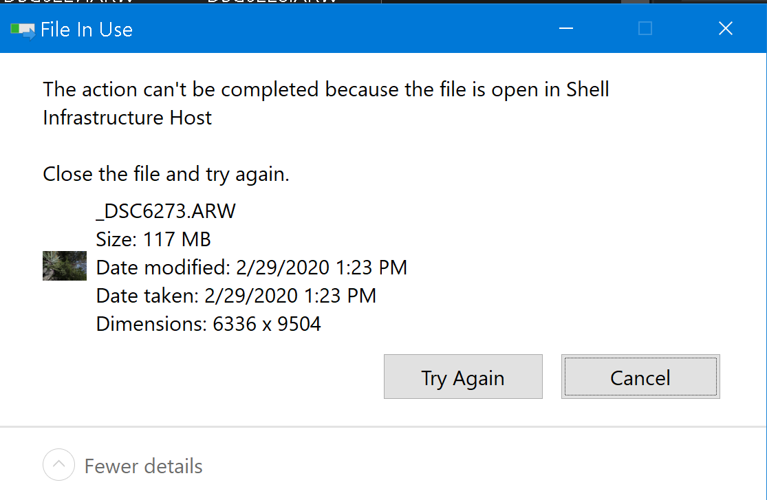 I keep getting this action cannot be completed because it is open in shell infrastructure host 70e11c16-c8a4-4a56-b4b9-93a303fe3aab?upload=true.png