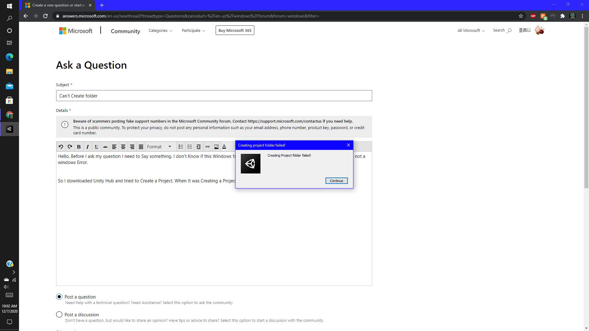 Can't Create folder 711402b5-a04d-4ca5-8d85-cf44600e50c2?upload=true.png