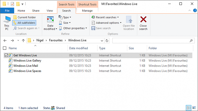 How do I open the folder location of a shortcut from search results in file explorer the... 71513d1485964962t-file-explorer-search-results-not-opening-before-search.png