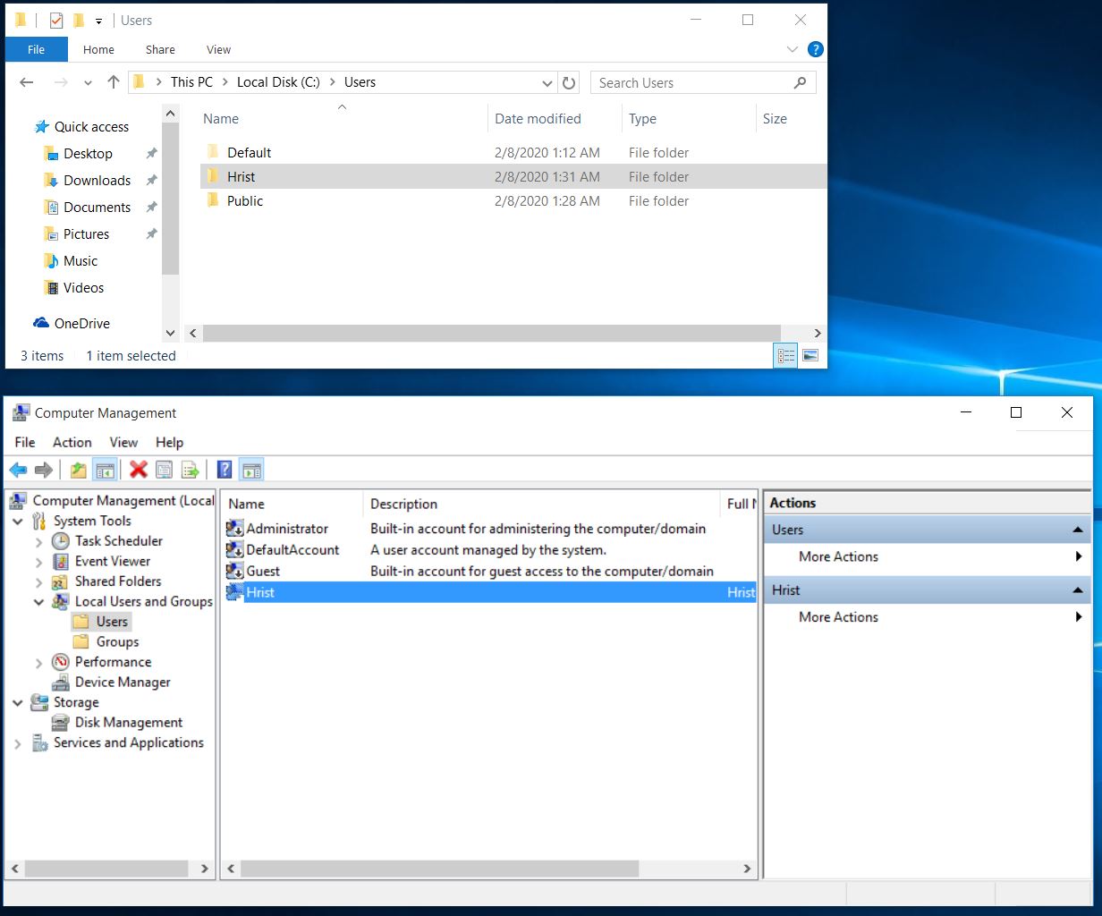 Missing last letter of Username in Windows 10 Pro 7155a10b-0727-4777-8dde-61da48dee670?upload=true.jpg