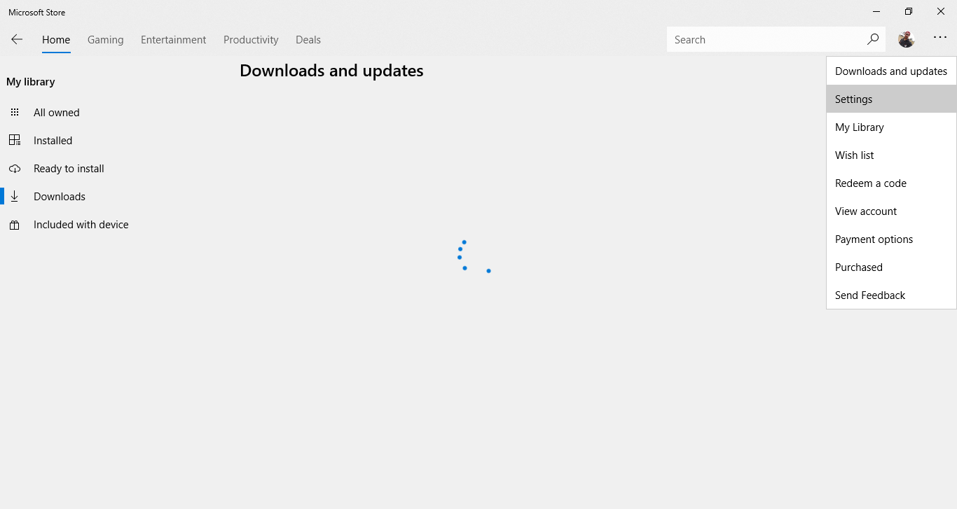 Microsoft Store App is not responding 718cd007-76fe-4c2b-9dfc-6e43bac714c2?upload=true.png