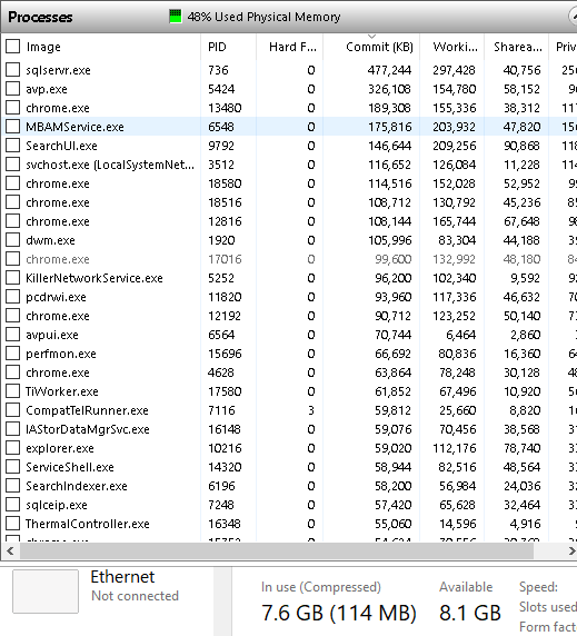 100 percent memory use when its using only 7gb of 16gb of ram 71939f4a-2a7d-4c44-b515-6645c937da11?upload=true.png