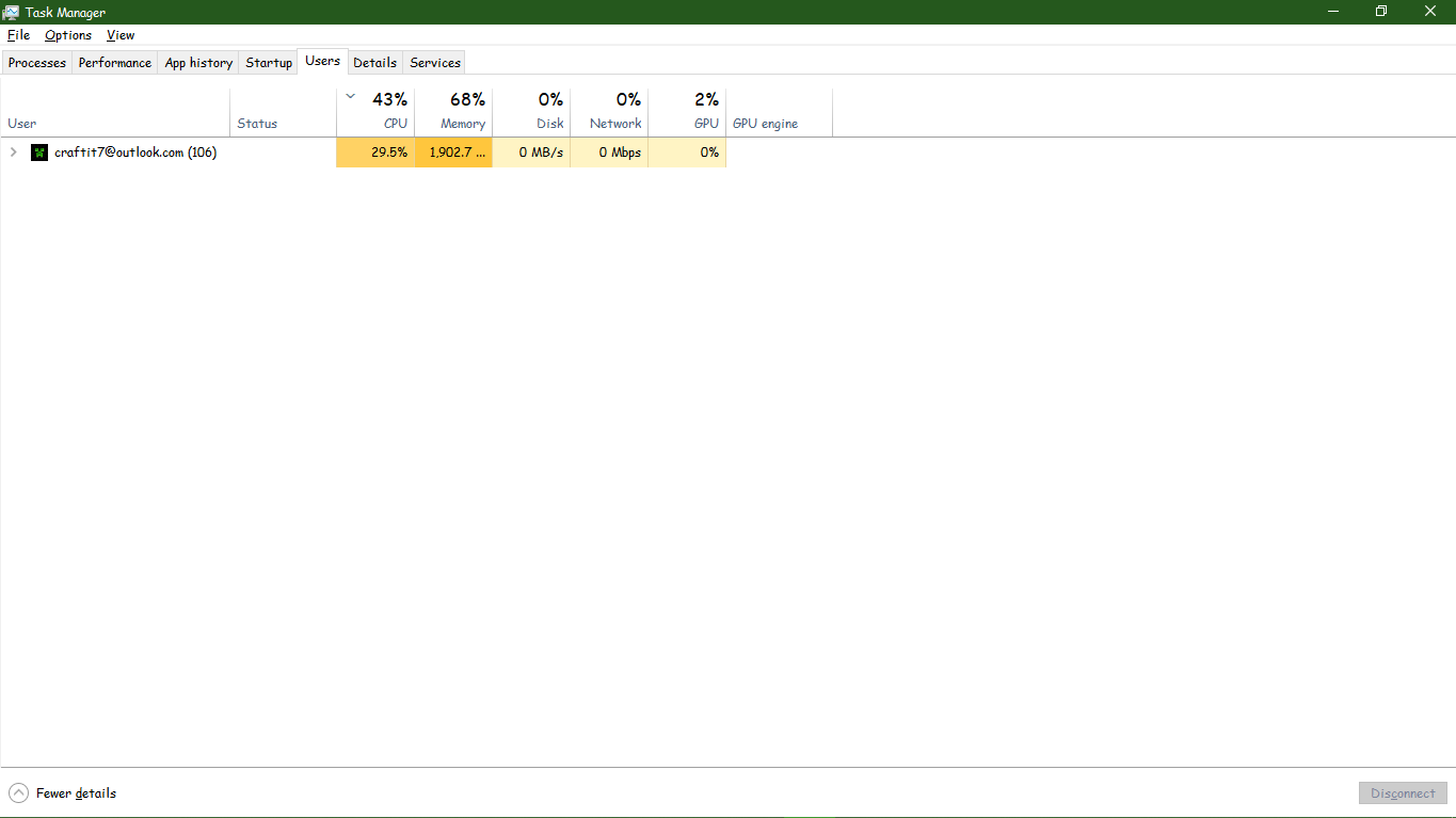 Ram and CPU usage is very high 71aef343-7630-4d6a-bcbe-6de59fcbe9f6?upload=true.png