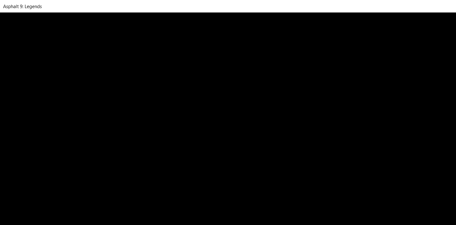 Asphalt 9  shows only black screen with curser in windows 10 version 1909OS bulid 18363.1316 71d30985-3be3-44b7-a2b3-b5c95bcaa2f5?upload=true.png