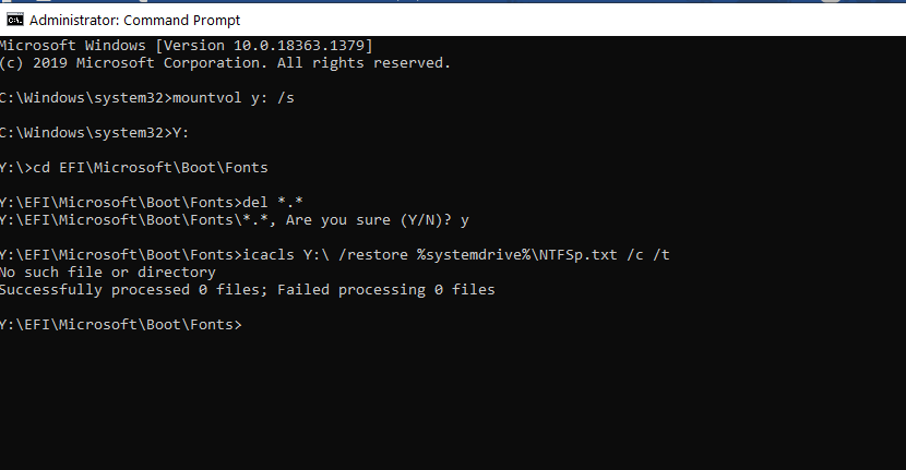 After trying to update system reserve partition need to know what to do 71eea666-954b-4907-99d3-a521262edcc8?upload=true.png