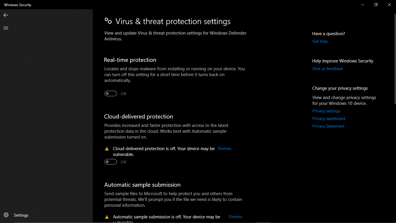 I can't turn on my windows security : windows defender antivirus 72275b0b-aeab-4399-8e10-e32ffbb1f299?upload=true.png