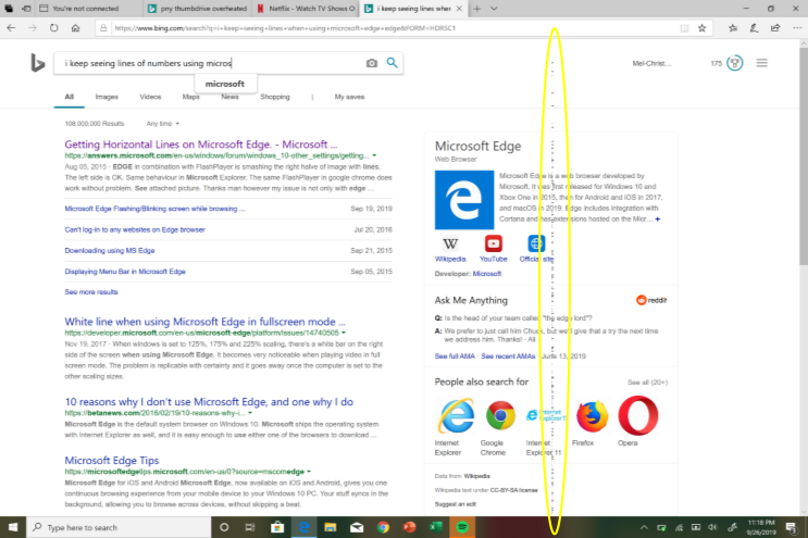 Strange lines when using EDGE what is this. 722f0e38-77e0-433f-ba8d-0417324b945d?upload=true.png