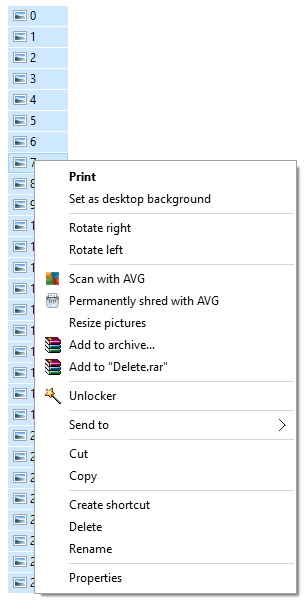 How can I right click and Preview multiple photos like in Windows 7 7246e907-4b24-4460-aa68-4bb9d31f9865.jpg