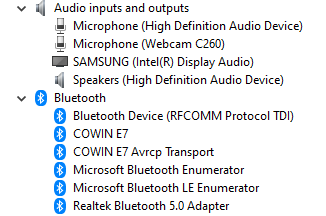 My Bluetooth headphones are paired and connected. Now how do I get audio to be played... 724c68e3-fe39-4231-a304-fdf24f5f231c?upload=true.png
