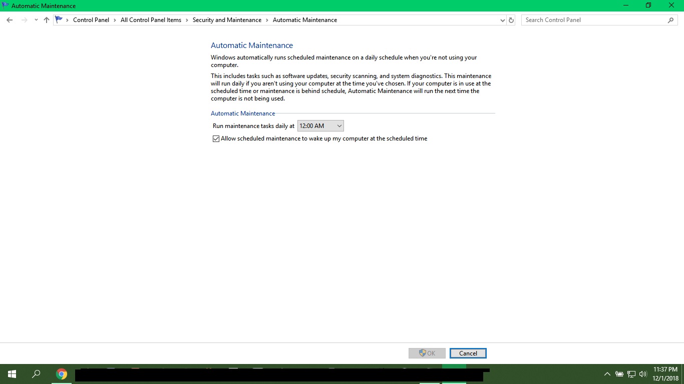 Scheduling Windows Defender scan in Maintenance Settings 727bf1df-843b-4c5d-bf66-eb347c76e4c3?upload=true.jpg