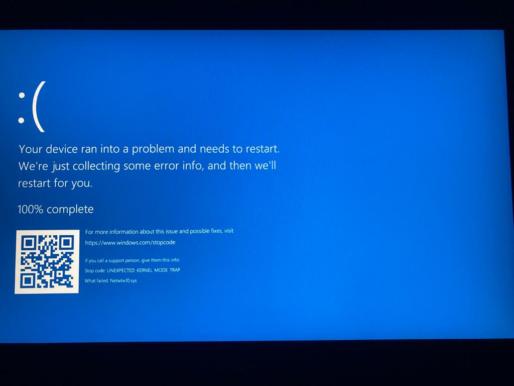 Repeated crashes due to netwt10.sys failure. 72c60795-a53b-4358-aa20-c4a7e49040eb?upload=true.jpg