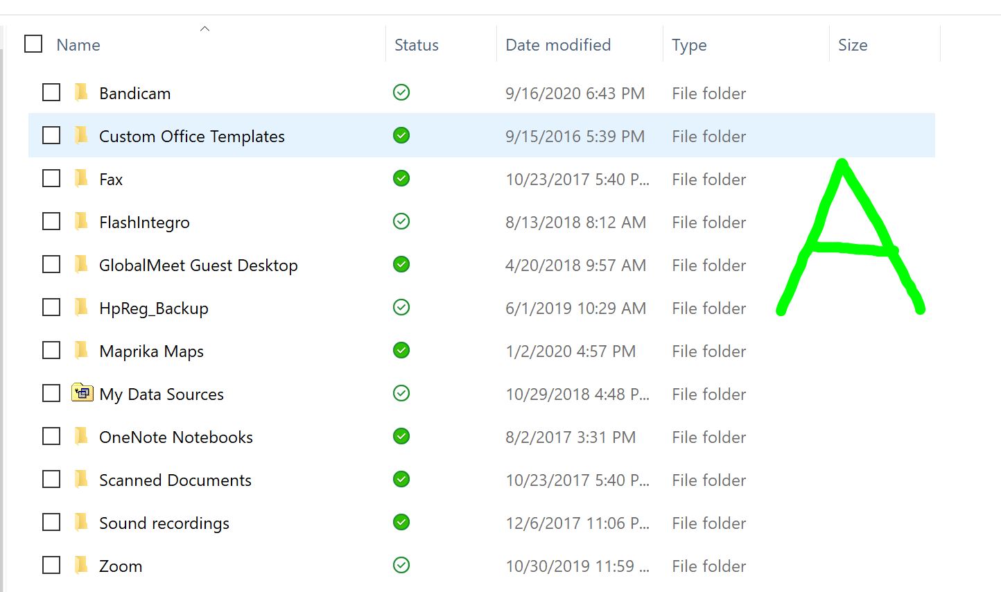 Windows Explorer list view too much space between folders & files 732d363e-3c61-44c4-b466-b64b5b01bd25?upload=true.jpg