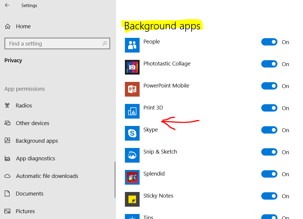 I expect "settings" appears at the background apps.  It is not.  Why? 7390aca2-960f-41a7-aa2e-ef7acfd24cfa?upload=true.png