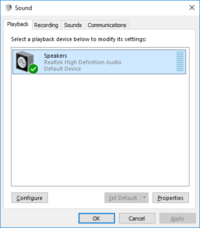windows 10 sound coming thru tower; speakers have power 739b7a20-a4bb-451a-b587-05935087e949.png