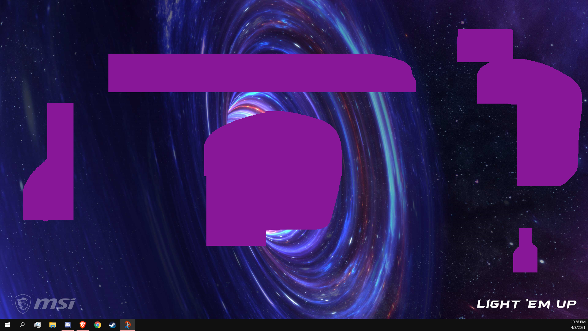 Desktop turns pink/purple 73a0651d-4740-4e3a-9279-396c16bd547b?upload=true.png
