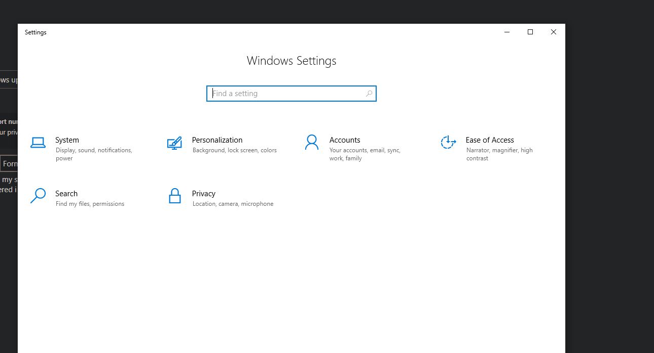 Many functions not accessible after Windows update 73fda292-ce58-4149-9997-d1e3754e9545?upload=true.jpg