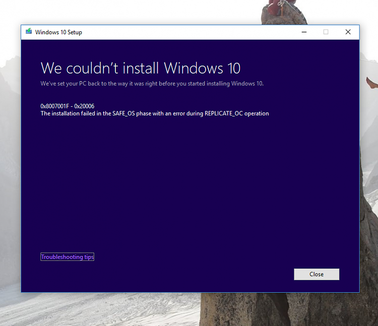 Error 0x8007001f Unable to Upgrade to Windows 11 74278834t-unable-upgrade-1803-1903-error-0x8007001f-0x2006-unable-upgrade-through-media-creation.png