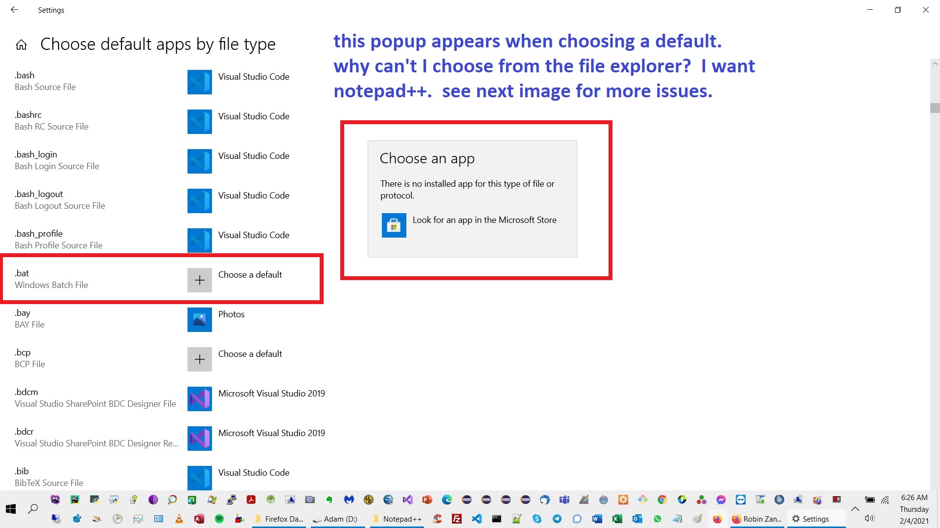 assigning a default program for opening .bat files 74dac168-2e47-493e-91eb-5fc5a33f8b48?upload=true.jpg