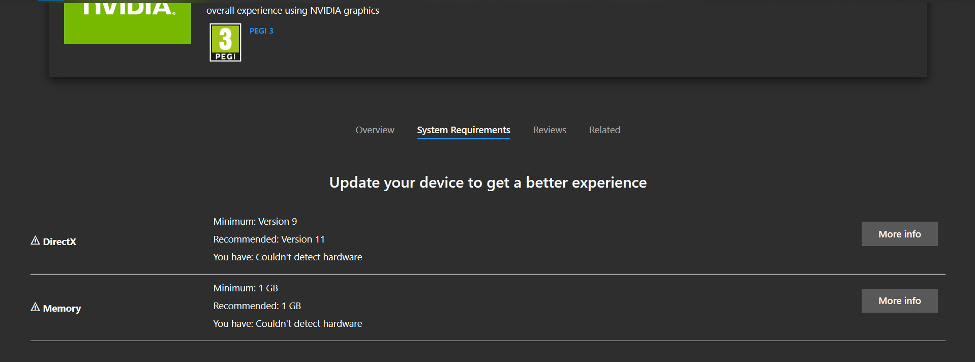 Couldnt detect hardware in microsoft store 74e6477d-7ddb-4462-a685-212e710c1ab1?upload=true.png