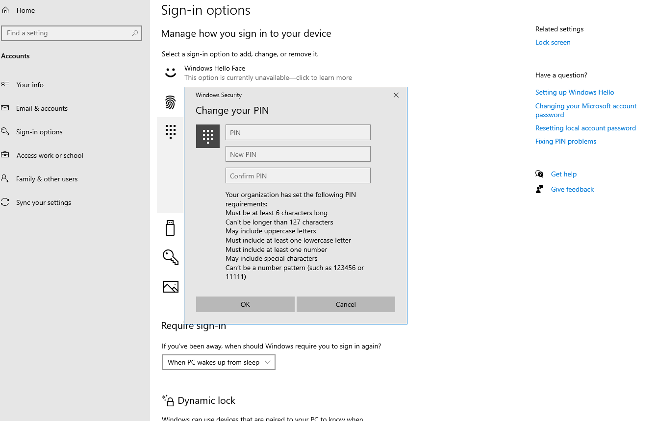 this device doesn't meet your organization's requirements for windows hello -- PIN 751b9576-5aa8-452f-95b4-1cdecde76eb8?upload=true.png