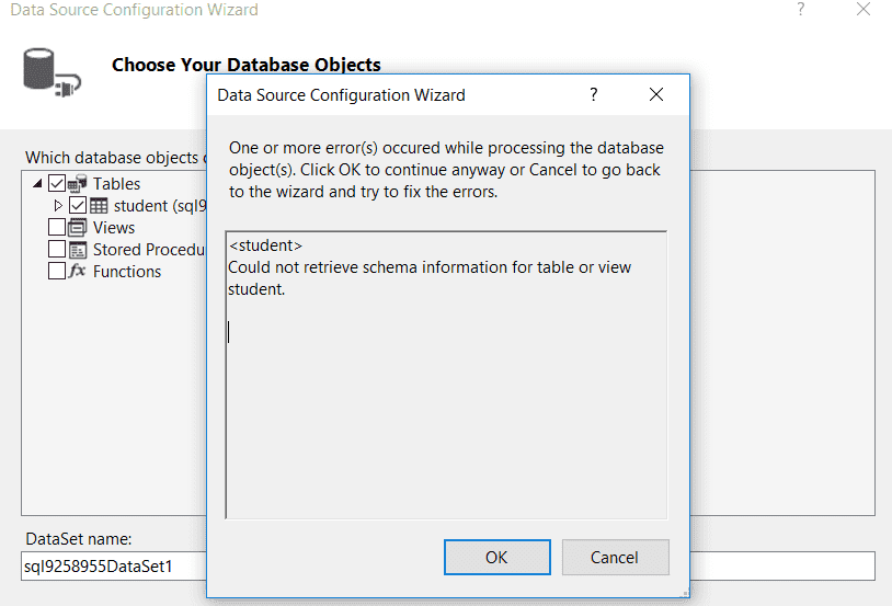 Visual Studio 2017- Data Source Config Wizrd errors 75612966-e890-42e1-88c7-4b7ad3fafabb?upload=true.png